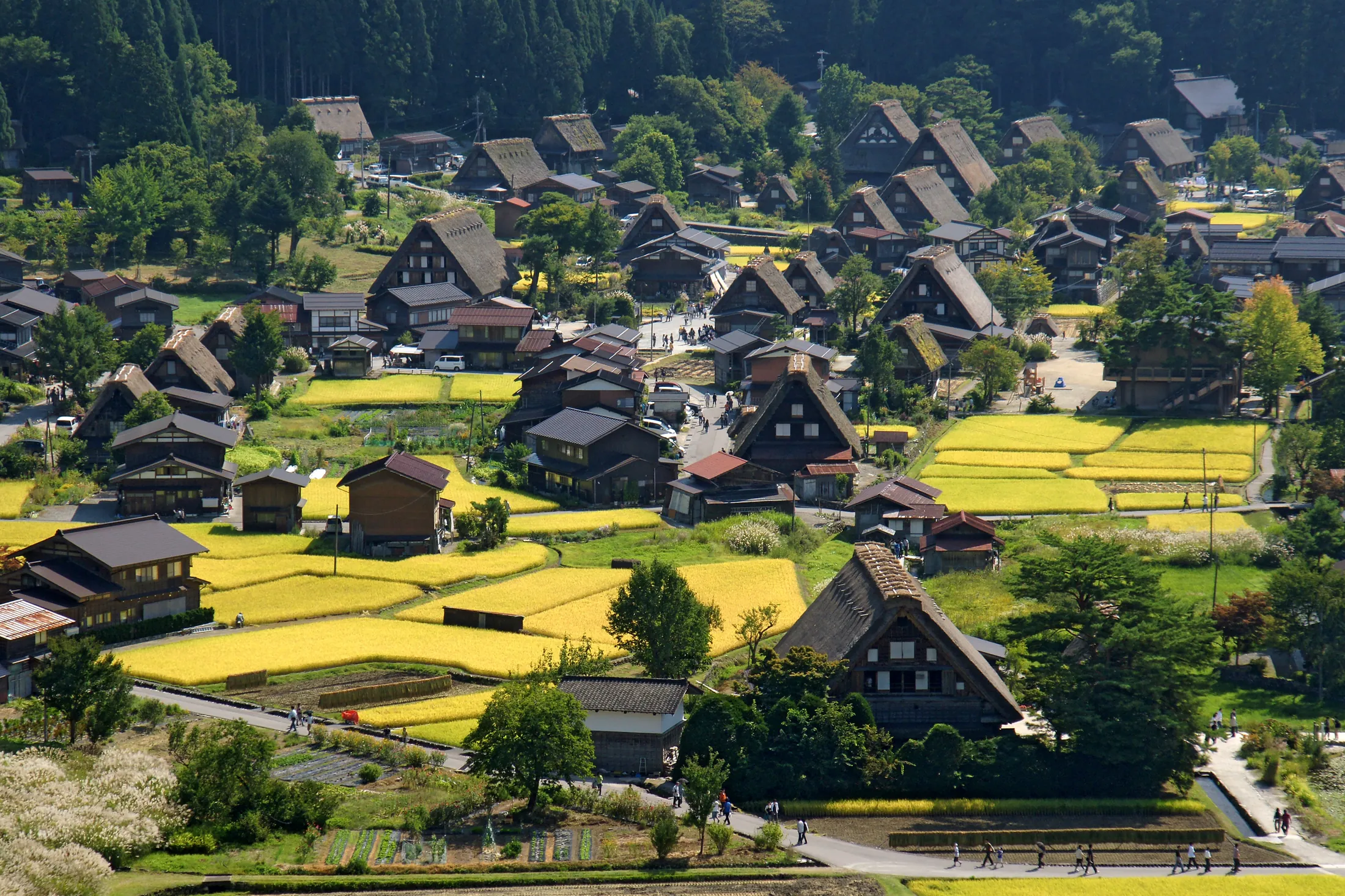 Làng Ogimachi, Shirakawa-gō, Gifu