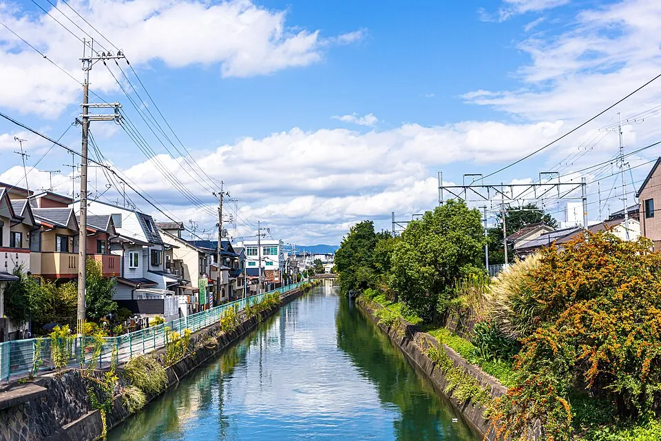Kênh Biwako, khu Fukakusa thuộc Fushimi, Kyoto